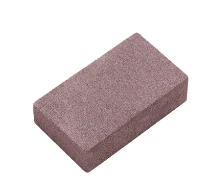 Suede and leather cleaning block or rubber