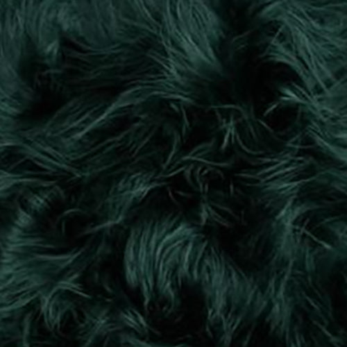 Pouf poire islandais en peau de mouton (laine courte)