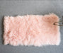 Pink Mongolian Sheepskin Rug