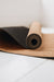 Flexible and roll able Portuguese Cork  yoga Mat with tie