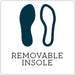 Removable Insole.