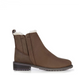 Pioneer Women's Brown leather Chelsea Boots from Emu Australia. White Sheepskin Lined Brown boots.