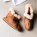 Oskar Tan Men's Sheepskin Boot slippers from shepherd