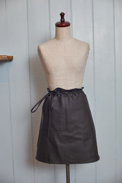 Leather Brown Hobbyist Apron.